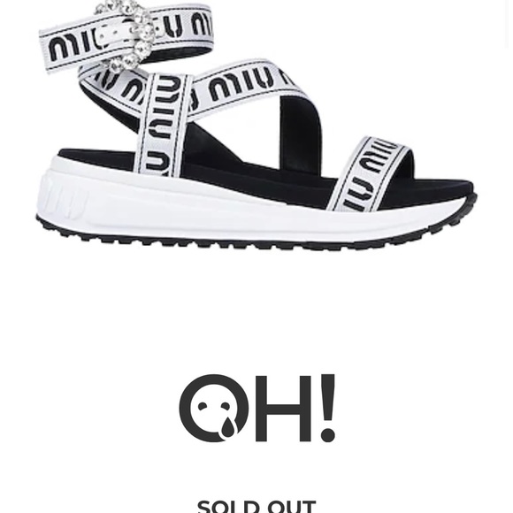Miu Miu Shoes - Miu Miu Sandals Size 39